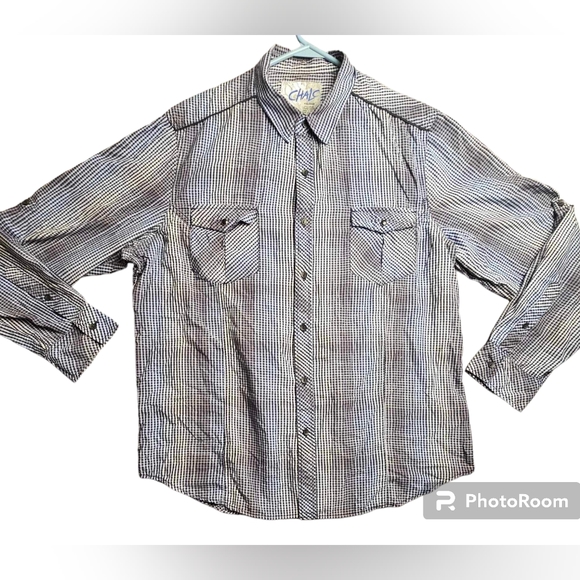 Chalc Mens Long Sleeve Shirt - Picture 1 of 6